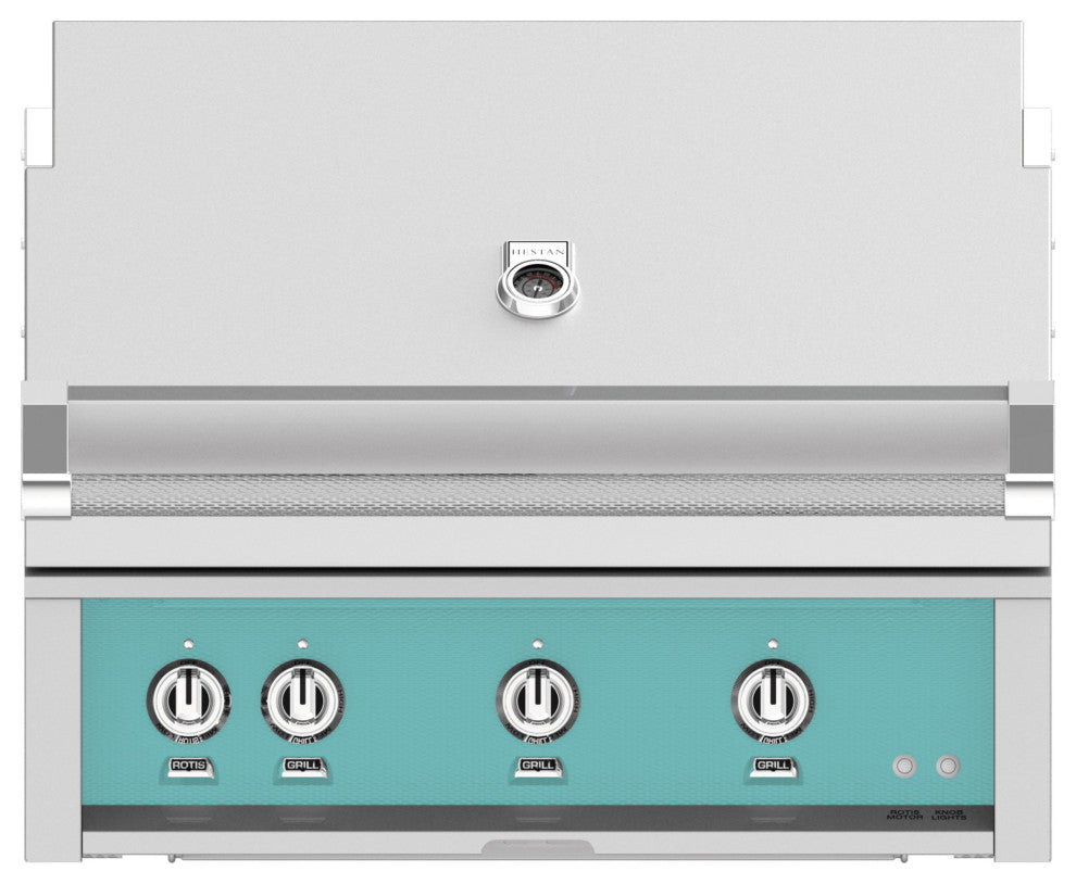 Hestan GABR36-LP 89000 BTU 38"W Liquid Propane Built-In Grill - Bora Bora