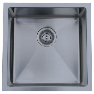 Italia Kitchen Series 16" Undermount Stainless Steel Bar/Prep Sink
