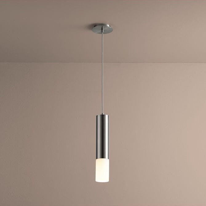 Opus Pendant Light in Satin Nickel