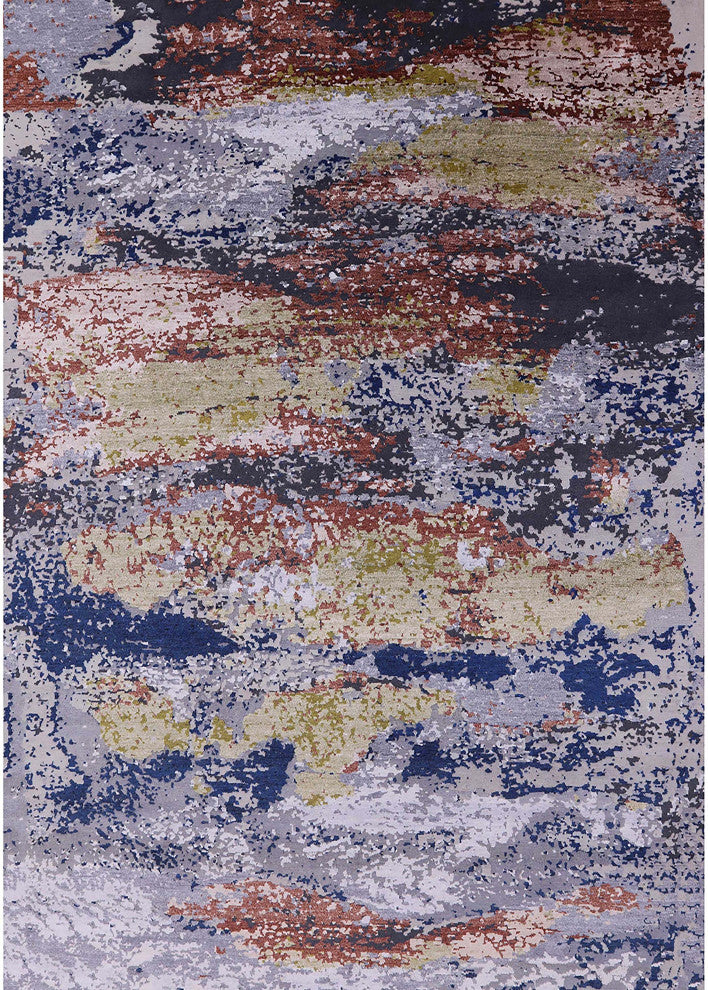 Ahgly Company Indoor Rectangle Mid-Century Modern Area Rugs, 2' x 5'