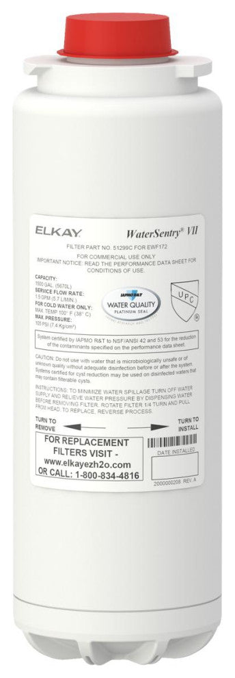 51299c WaterSentry VII Replacement Filter (Coolers + Fountains)