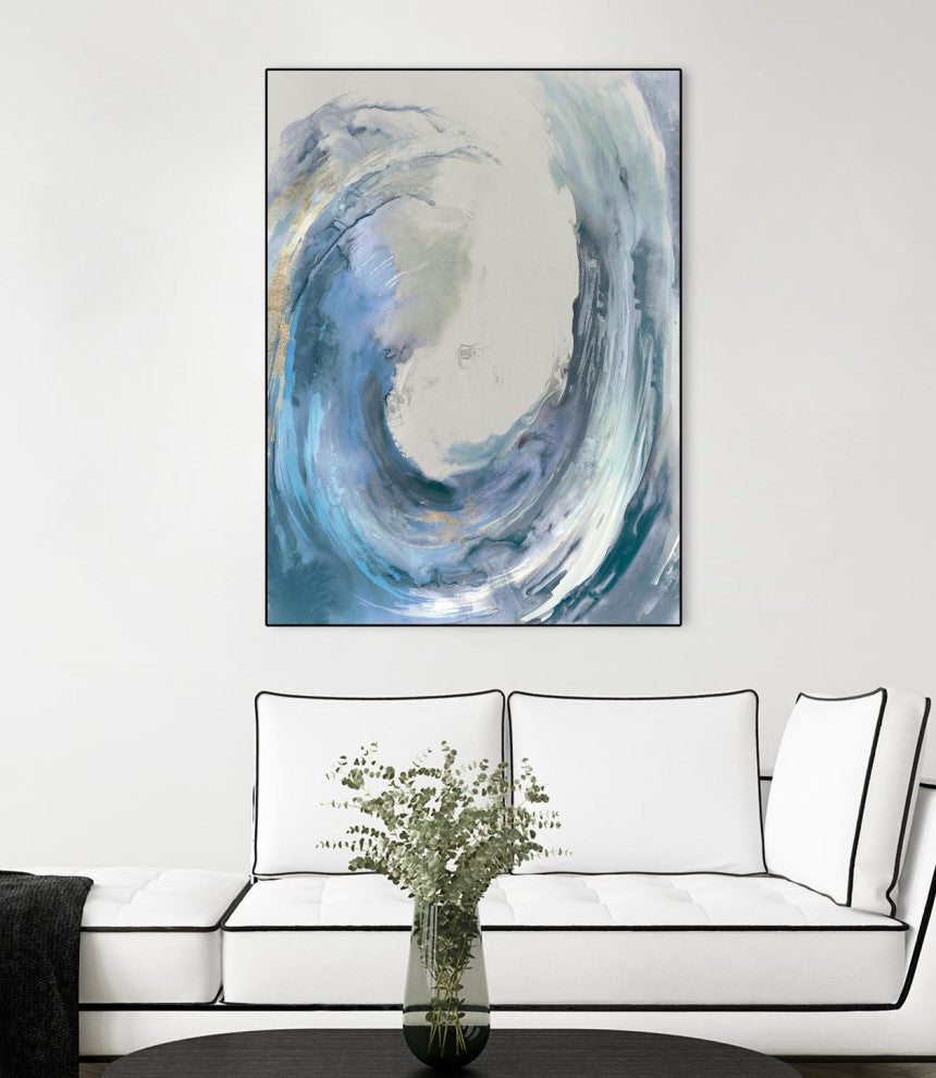 "Water Collar" Framed Canvas by Giant Art 30"x40"