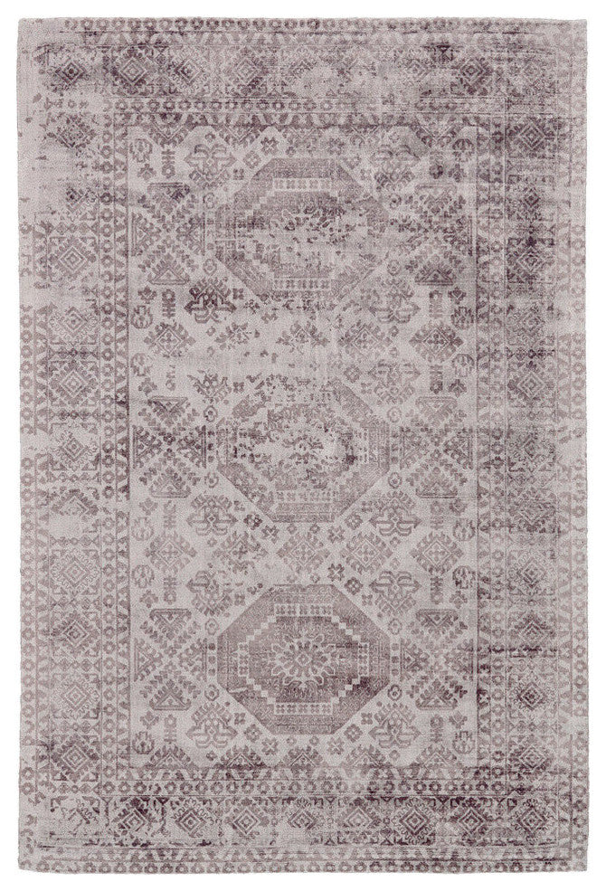 Weave & Wander Jasmel Rug, Mushroom, 5'x8'
