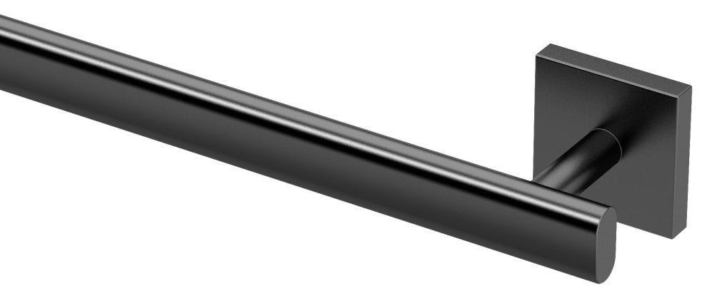Elevate 24" Towel Bar, Matte Black