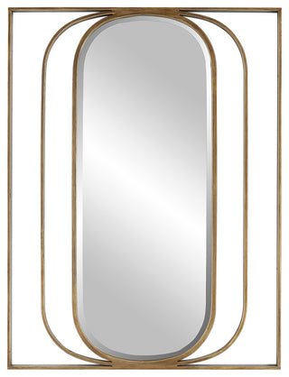 Uttermost Replicate Contemporary Oval Mirror