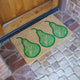 Bartellet Pears Green Door Mat, 18x30"