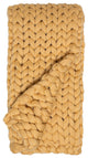 Ava Chunky Throw, Maize