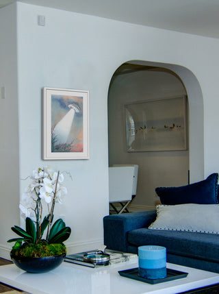 "UFO Arrival" Framed Art Print
