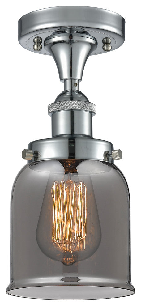INNOVATIONS LIGHTING 916-1C-PC-G53-LED Small Bell 1 Light Semi-Flush Mount