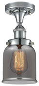INNOVATIONS LIGHTING 916-1C-PC-G53-LED Small Bell 1 Light Semi-Flush Mount