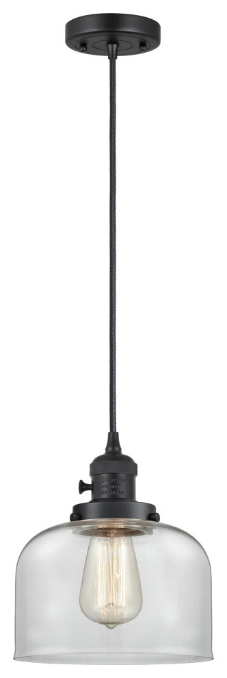 INNOVATIONS 201CSW-BK-G72-LED 1-Light Mini Pendant Matte Black