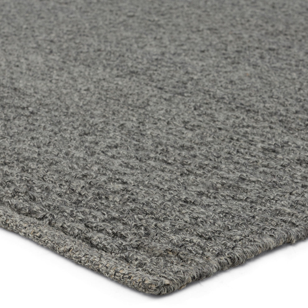 Jaipur Living Windcroft Handmade Solid Gray Area Rug 6'X9'