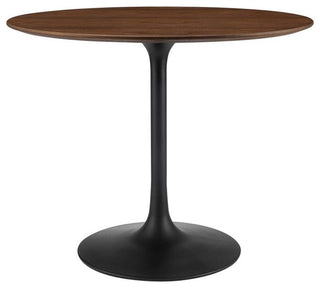 Black Walnut Lippa 36" Round Walnut Dining Table