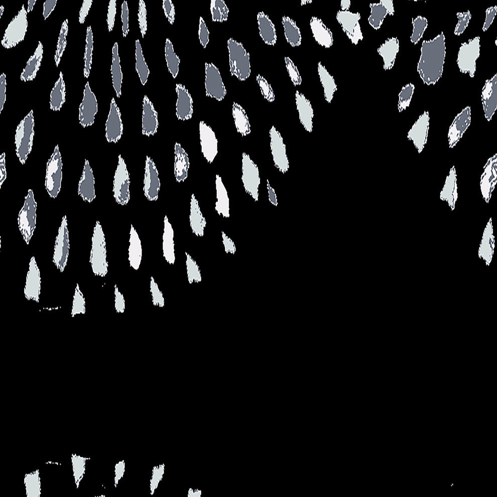 Dotted Decor 28"x58" Black Stripe Bath Towel