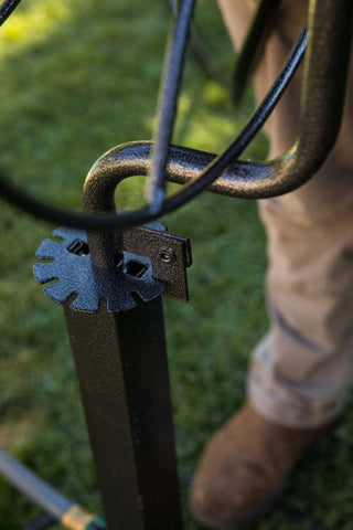 Free-Standing Swivel Hose Reel