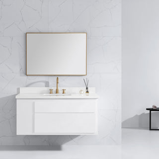 Avanity Sonoma Mirror, Metal Frame, 39.4", Brushed Gold