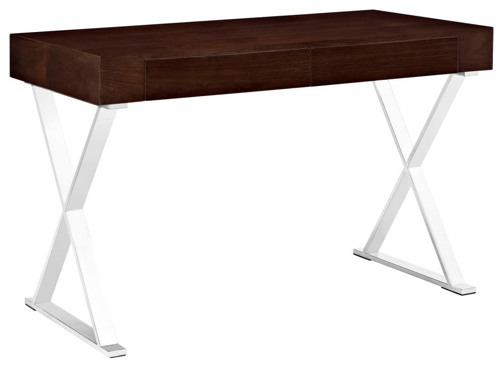 Walnut Sector Office Desk