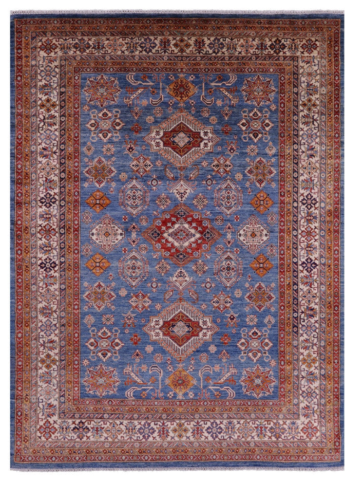 Super Kazak Hand Knotted Rug 8' 11" X 12' 2" Q5036
