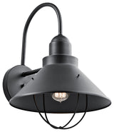 Outdoor Wall 1-Light, Black