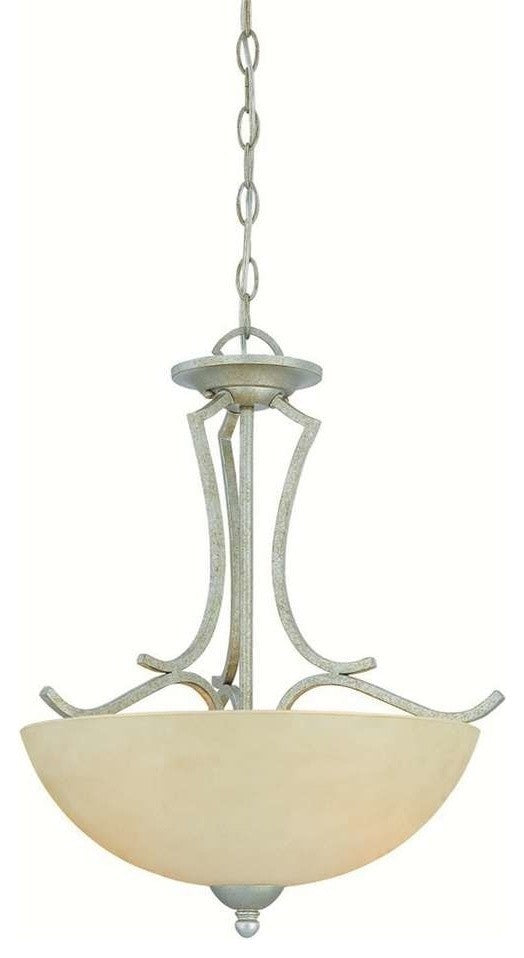 THOMAS LIGHTING SL893572 Triton Pendant Moonlight Silver 2X100W