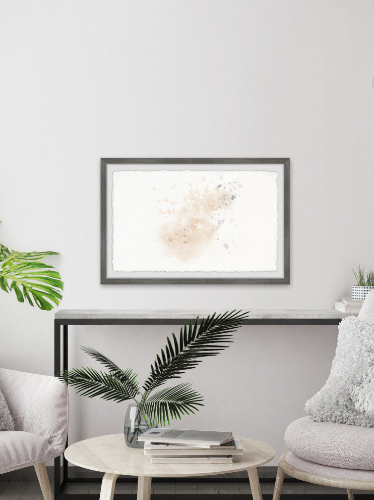 "Tranquil Despair" Framed Painting Print, 36x24