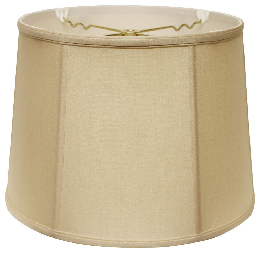 19" Inherent Throwback Drum Pongee Silk Lampshade