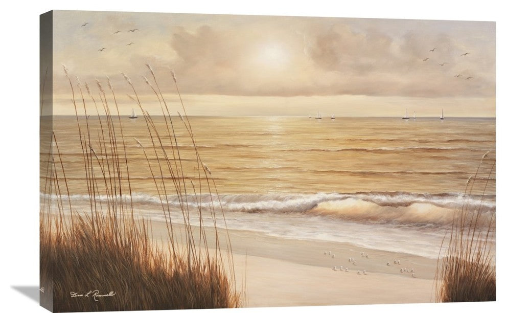 "Ocean Glow" Stretched Canvas Giclee by Diane Romanello, 30"x20"