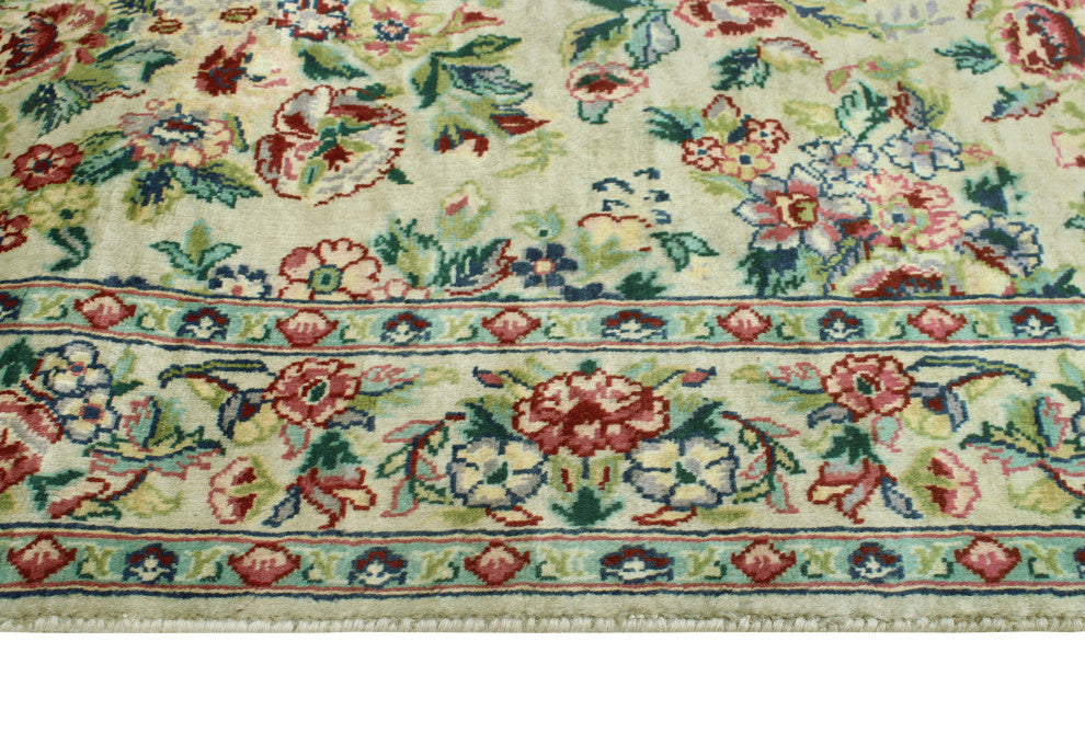 Pak-Persian Nezaket Gray/Red Runner, 2'7x11'0