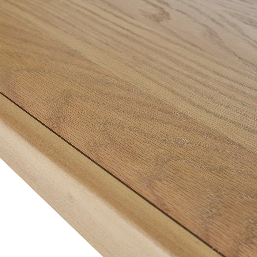 Madison Park Parker Mid-Century Modern Natural Wood End Table, Natural