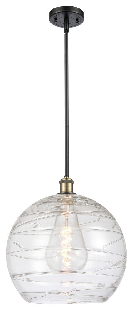 Innovations 516-1S-BAB-G1213-14-LED 1-Light Pendant, Black Antique Brass