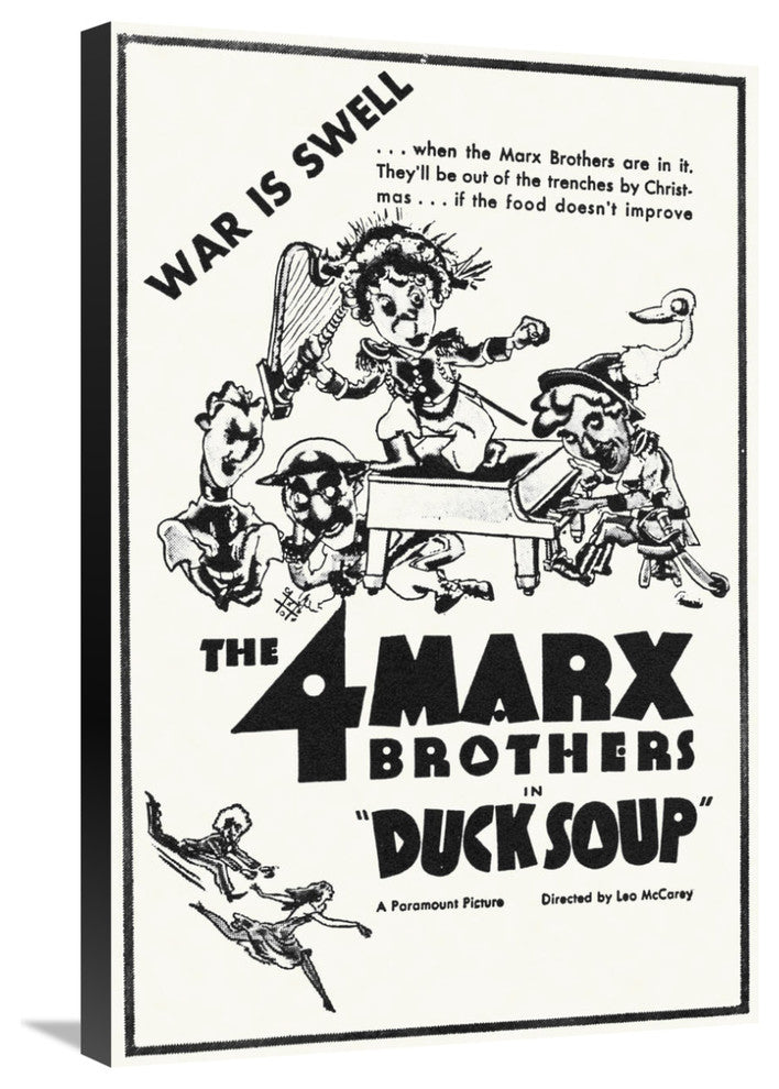 "Marx Brothers - Duck Soup 03" Canvas by Hollywood Photo Archive, 20x30"