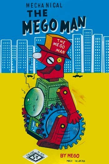 The Megoman- Gallery Wrapped Canvas Art 28" x 42"