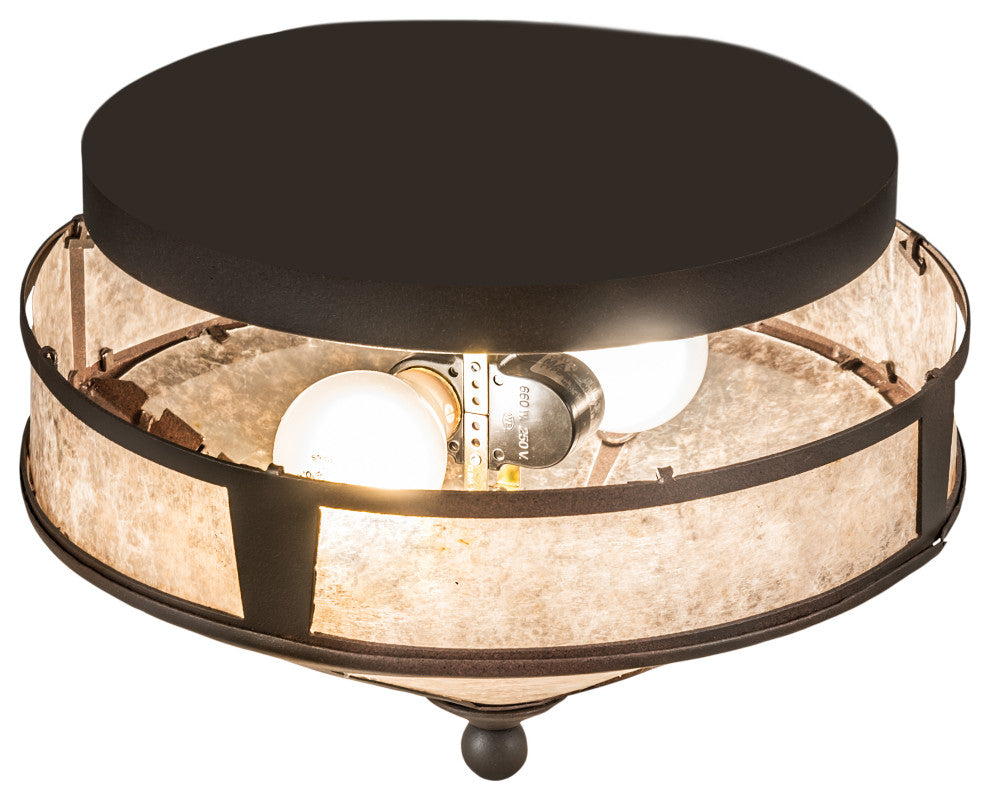 13 Wide Simple Mission Flushmount