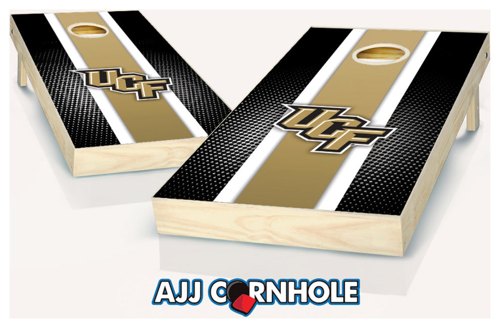 Central Florida Striped Cornhole Set