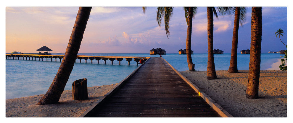 'Gili Lankanfushi' Canvas Art by David Evans