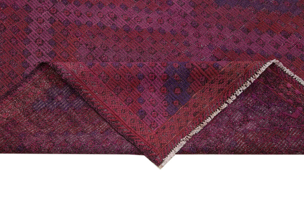 Rug N Carpet - Handwoven Anatolian 5' 7'' x 10' 10'' Contemporary Wool Kilim Rug