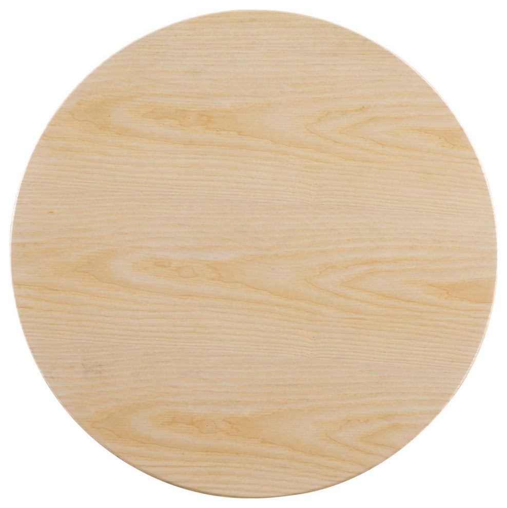 Lippa 28" Wood Dining Table EEI-4861-BLK-NAT