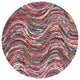 Safavieh Nantucket Collection NAN511 Rug, Multi, 4' Round