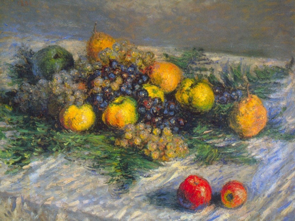 Tile Mural, Still Life by Monet Ceramic, Glossy