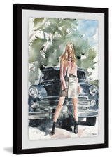 "Beautiful Escape" Framed Painting Print, 12"x18"