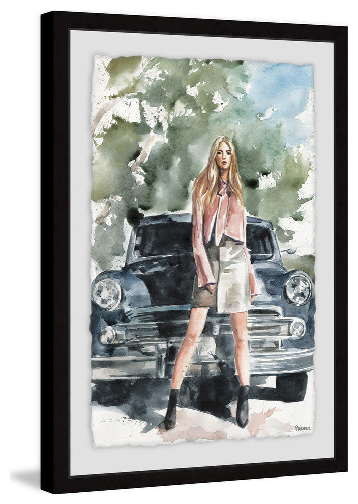 "Beautiful Escape" Framed Painting Print, 12"x18"