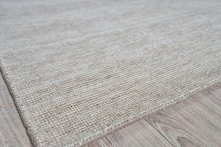 Catalina Hand Loomed Wool and Bamboo Silk Beige Area Rug