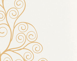 Filigree Tree, Geometric Print Hand Towel, White, 18 x 30"