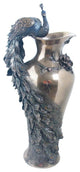 Prunus and Peacock Vase