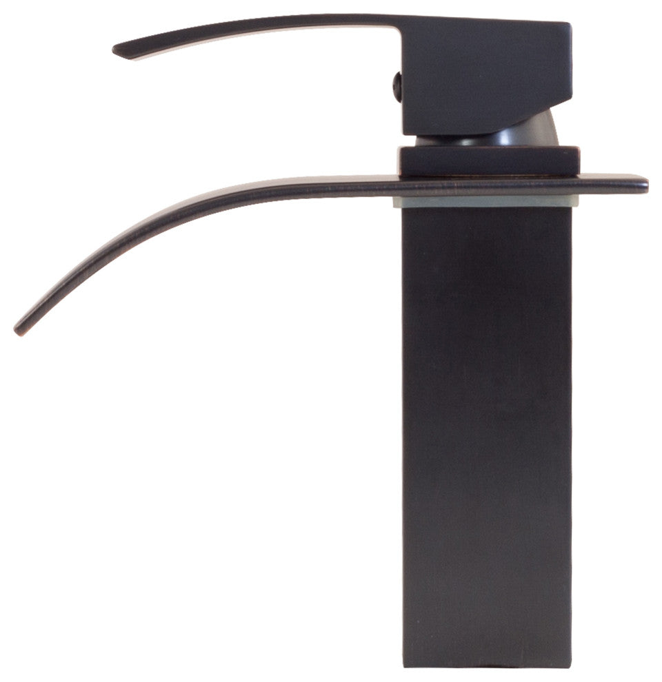 Novatto Remi Single Lever WaterSaver Bathroom Faucet, GF-136SWS, Oil Rubbed Bronze