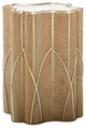 Villa Cherie Chairside Table - Caramel