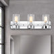 CHLOE Lighting Raelyn Contemporary 3-Light Chrome Bath Vanity Fixture