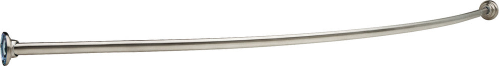 Delta 6' Shower Rod With Bracket, Stainless Steel