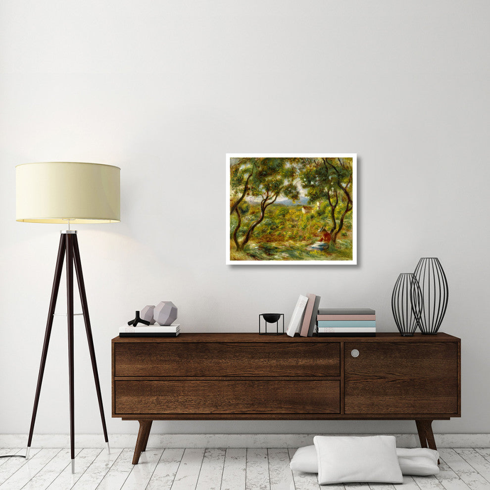 "The Vineyards at Cagnes (Les Vignes a Cagnes), 1908" Paper Art, 32"x27"