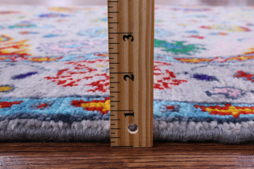 Turkish Oushak Hand-Knotted Wool Rug 4' 2" X 6' 3" - Q13401